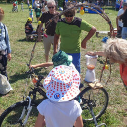 Stand pour le départ du tour de France