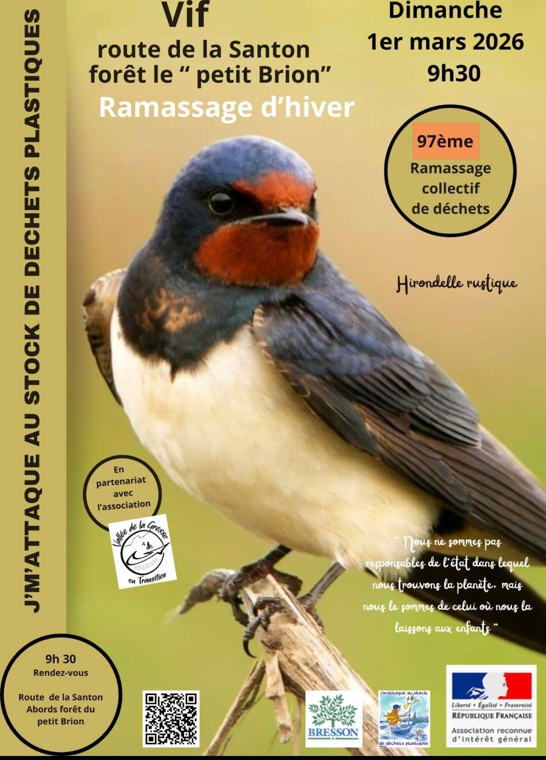 You are currently viewing Ramassage de déchets à Vif