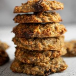 Cookies aux bananes trop mûres