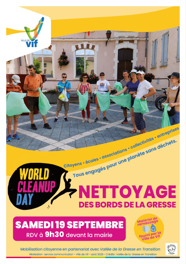 You are currently viewing Ramassage de déchets à Vif